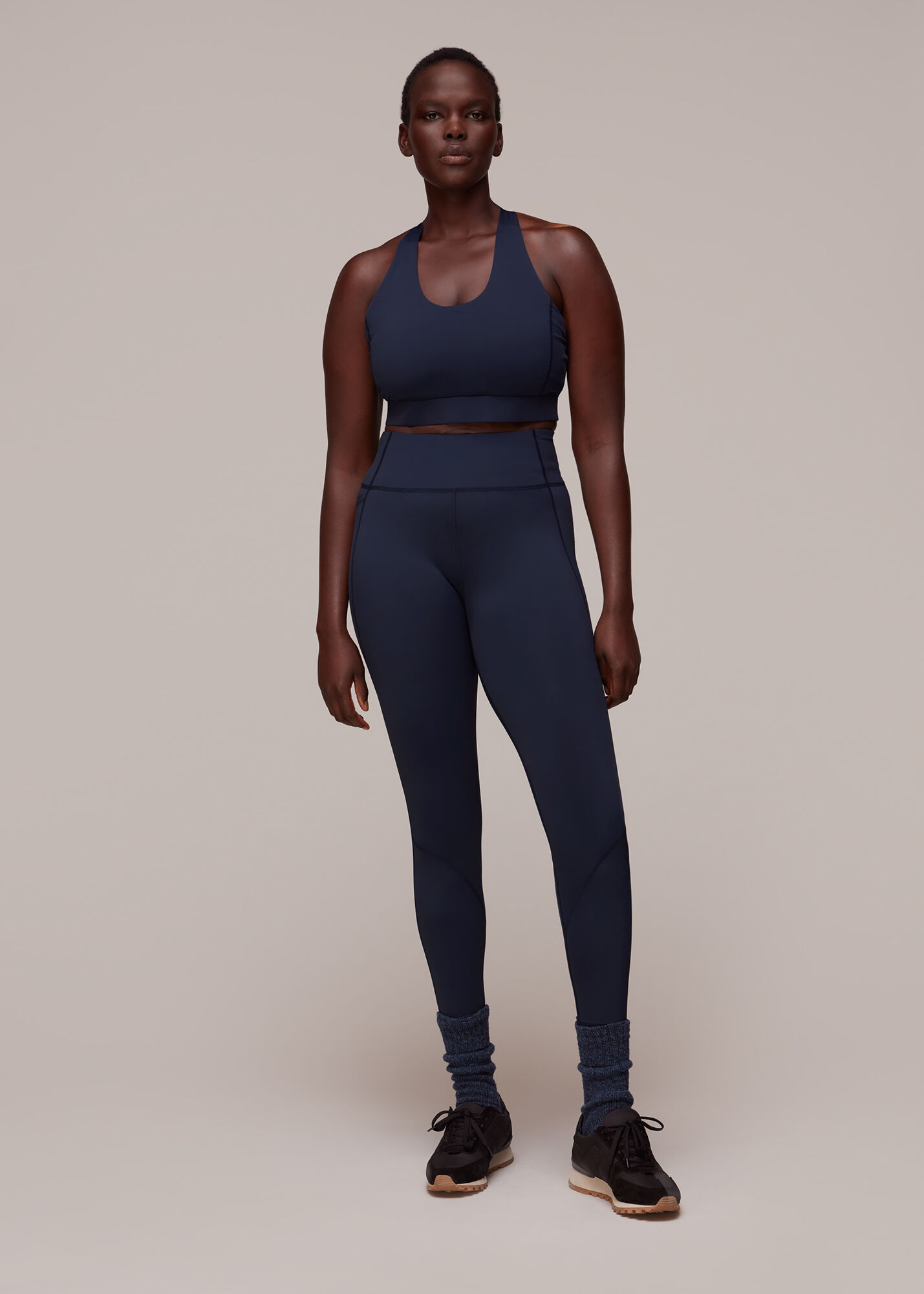 High back sports bra best sale
