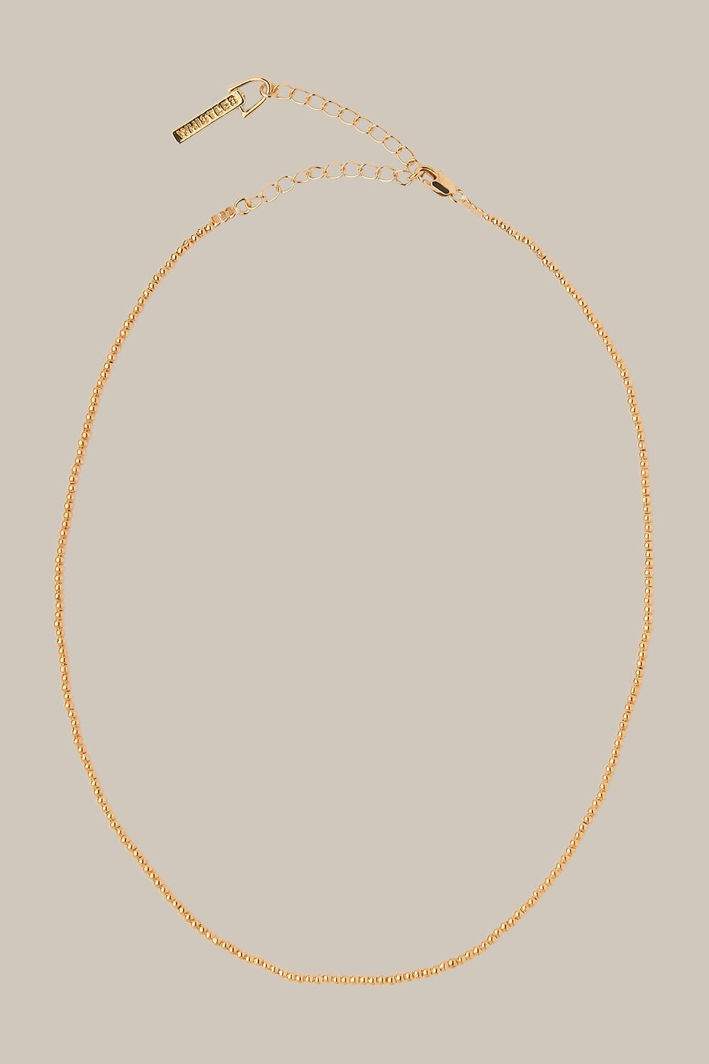 Seed Bead Chain Necklace
