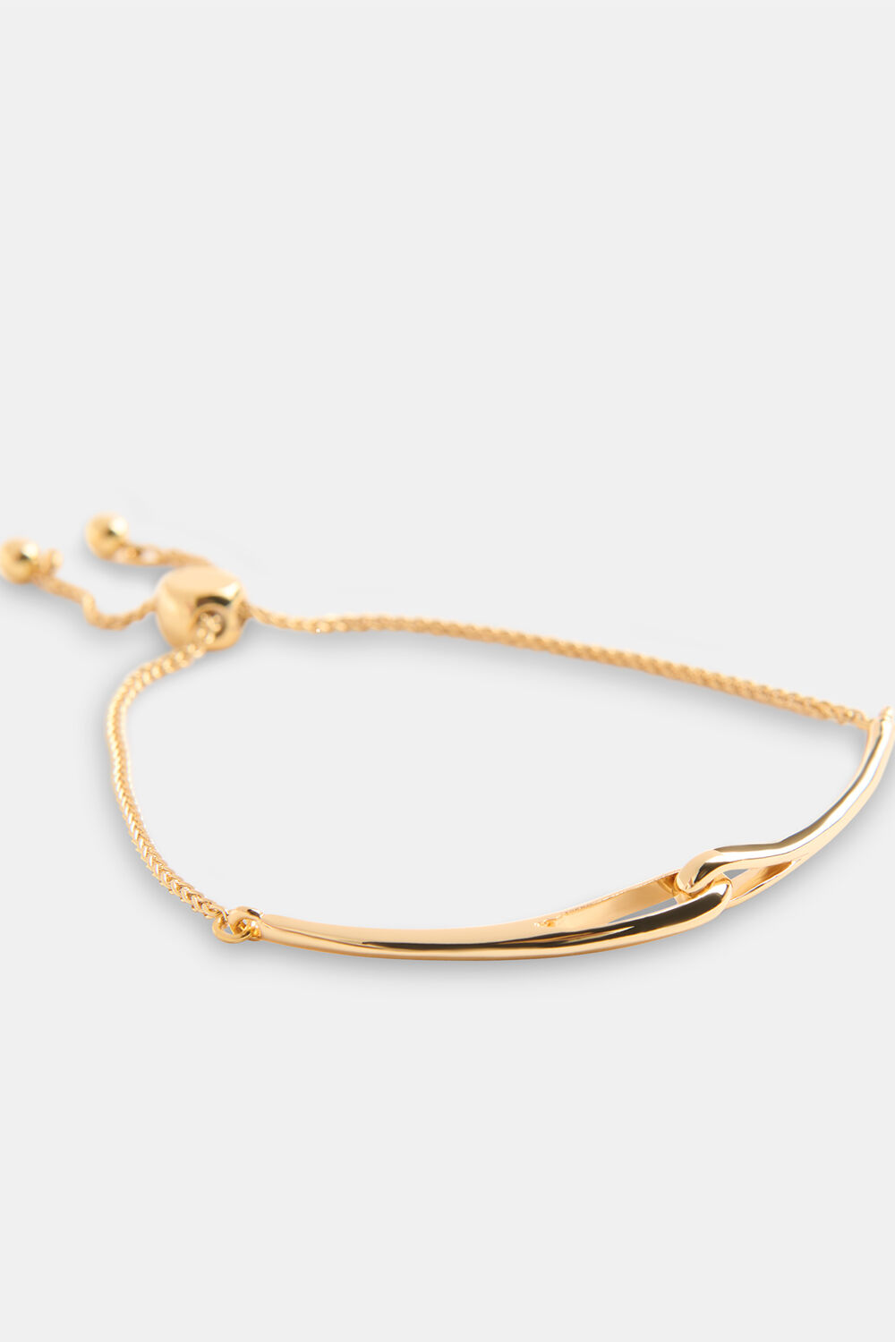 Link Detail Slider Bracelet