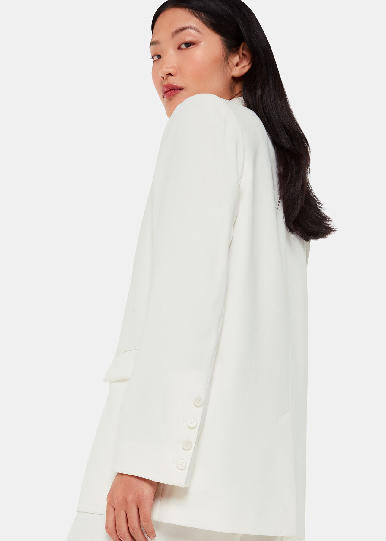 Ivory/Multi Andie Wedding Blazer WHISTLES Whistles UK