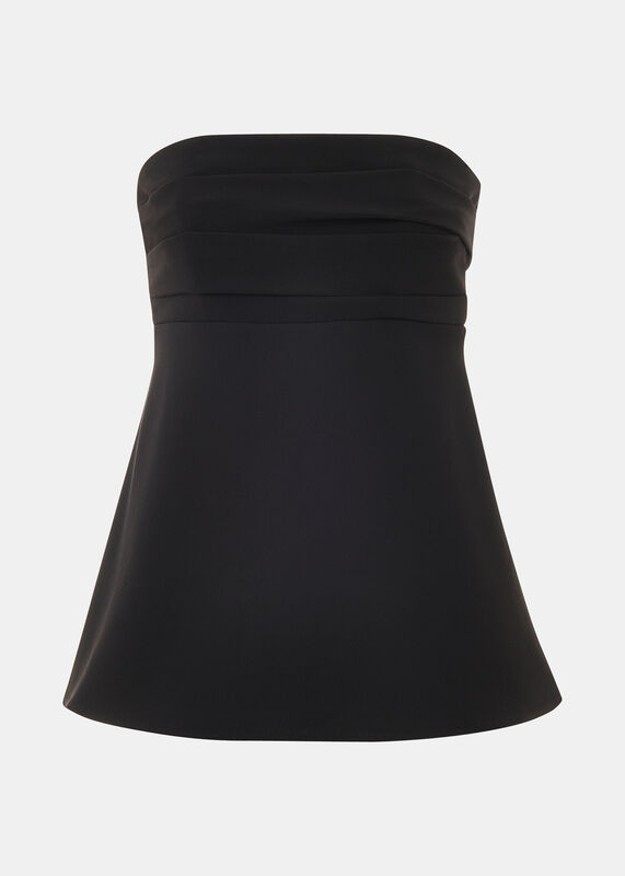 Lula Crepe Bandeau Top