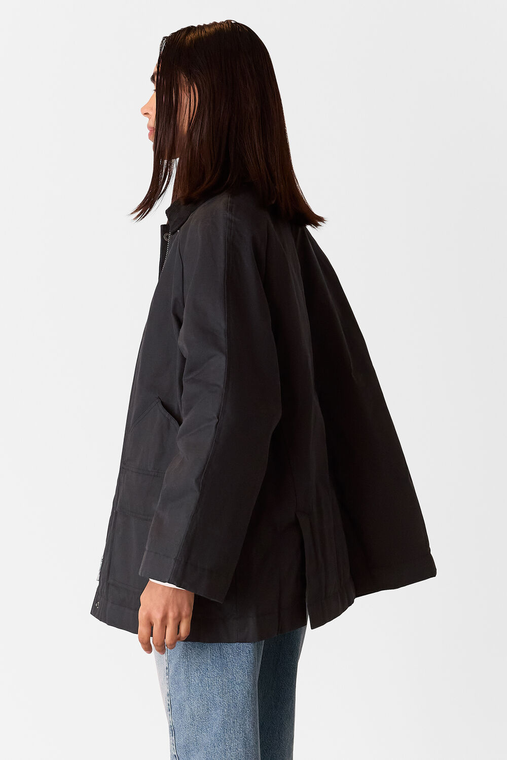 Fern Waxed Barn Jacket