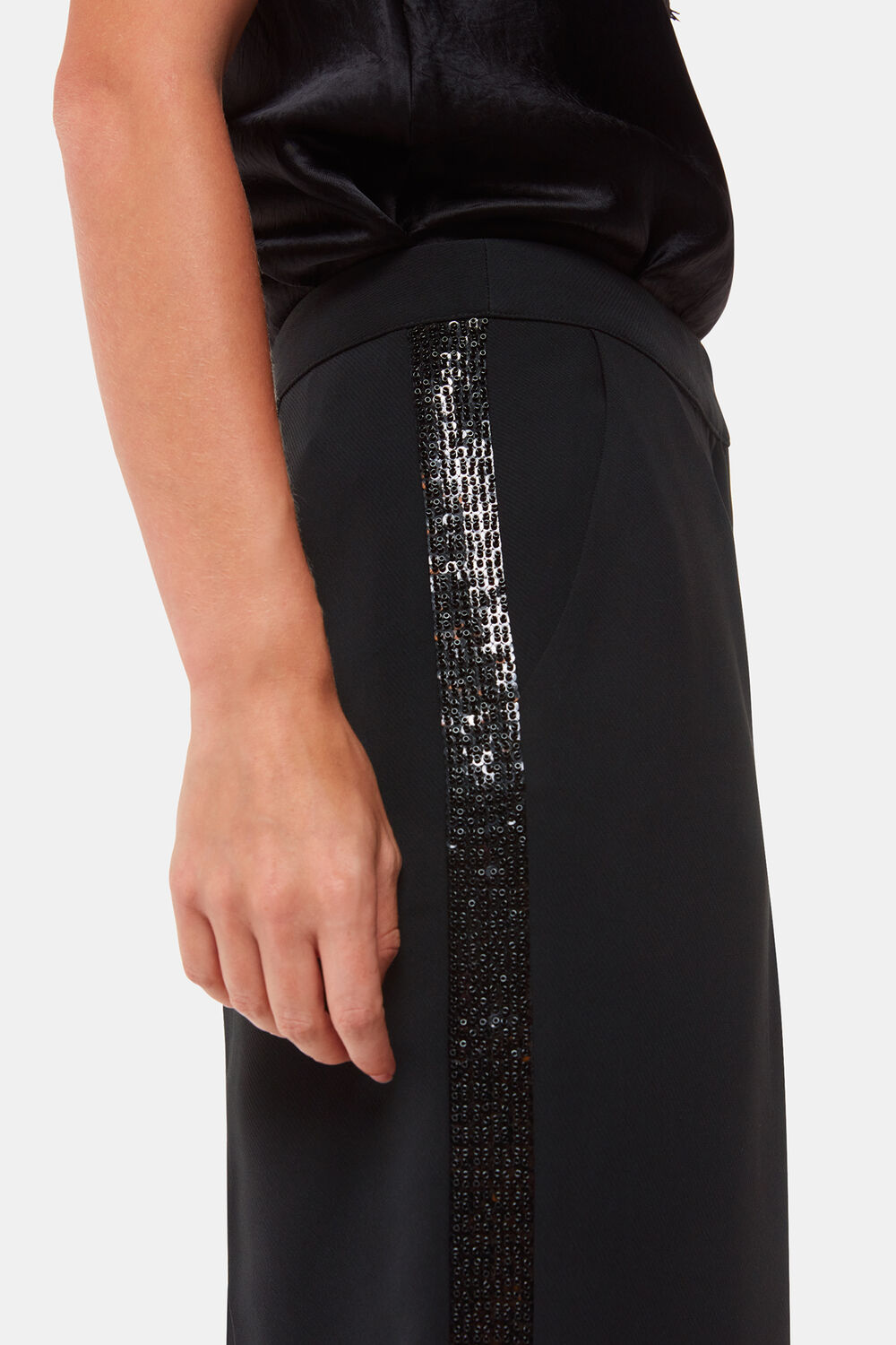 Quinn Sequin Stripe Trouser