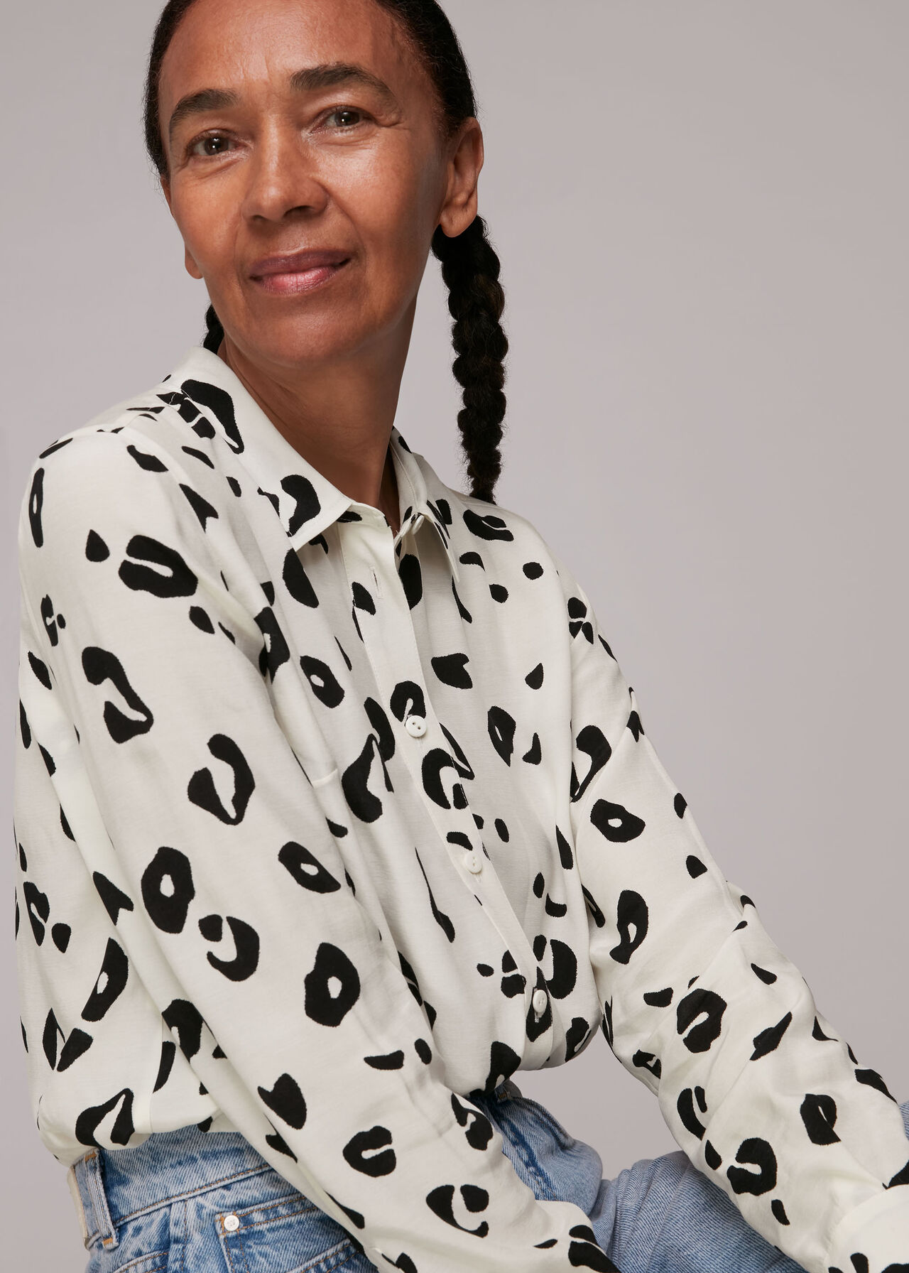 Leopard Print Soki Shirt