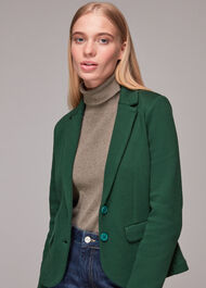Slim Fit Jersey Jacket