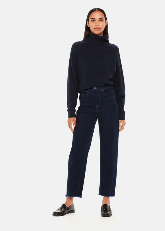 Stretch Barrel Leg Jean