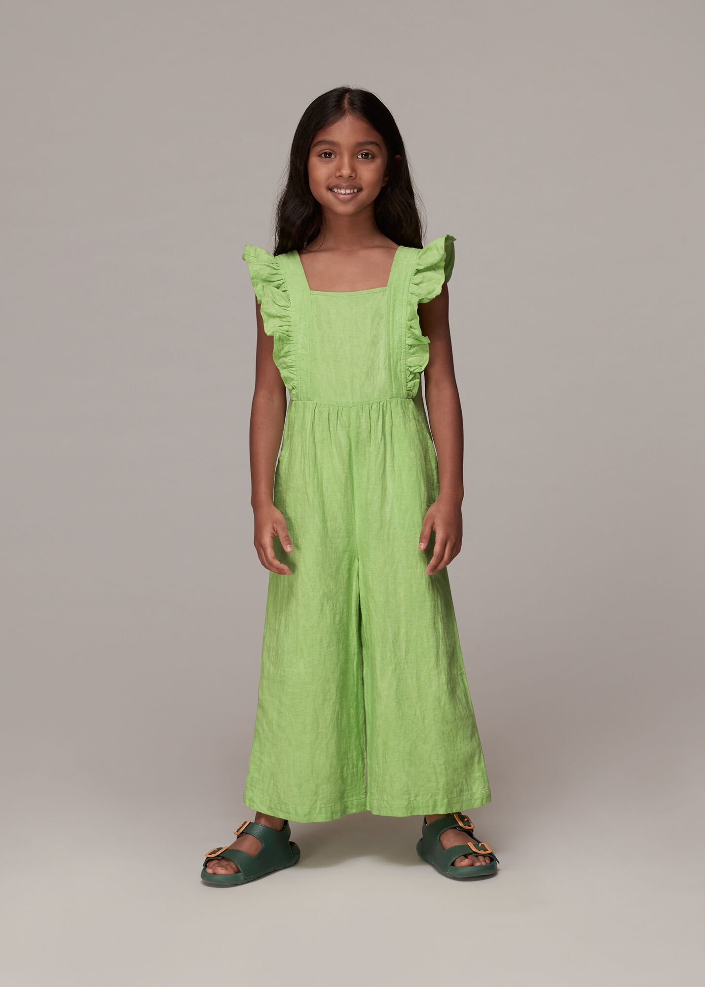 Whistles green jumpsuit discount