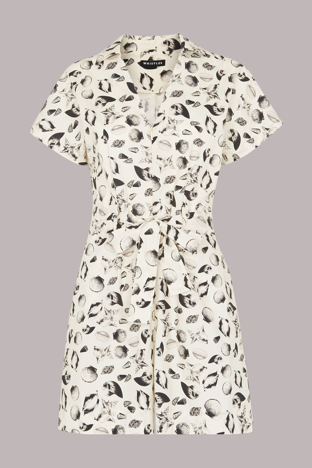 Sea Shell Print Playsuit