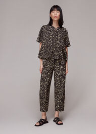 Hannah Sahara Cat Blouse
