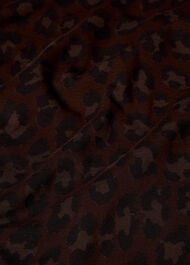 Animal Roll Neck Top