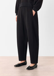Barrel Leg Jersey Jogger