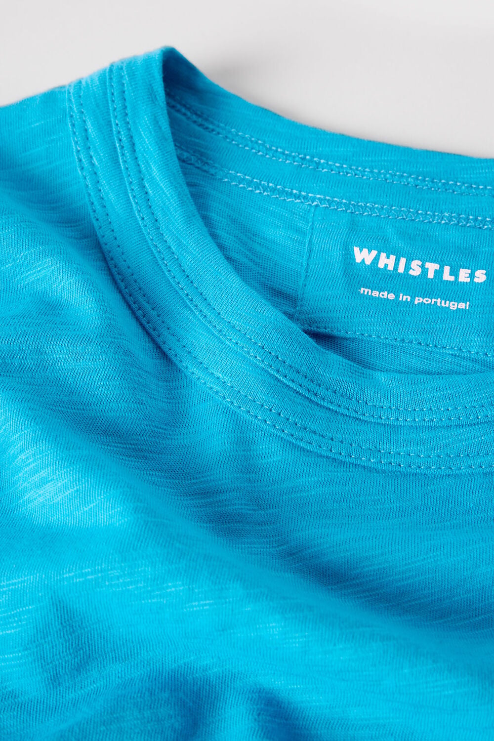 Turquoise Rosa Double Trim T-Shirt