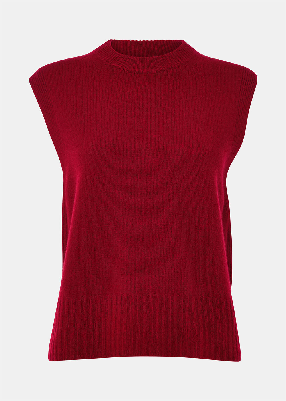 Wool Sleeveless Tank