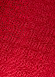 Smocked Bodice Midi Dress