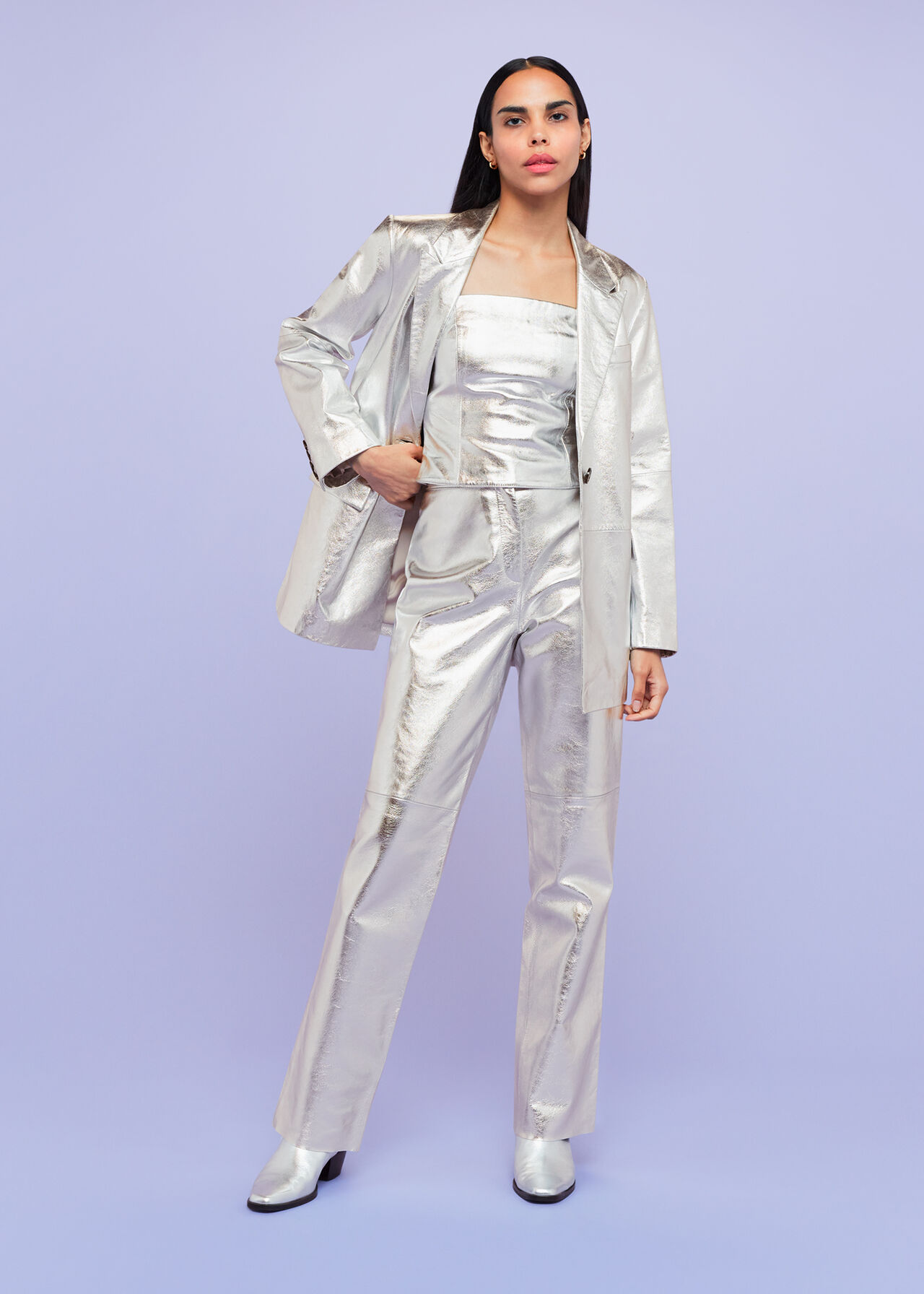 Cosmo Leather Trouser
