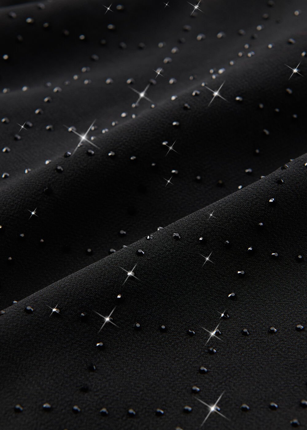 Hot Fix Cape Midi Dress