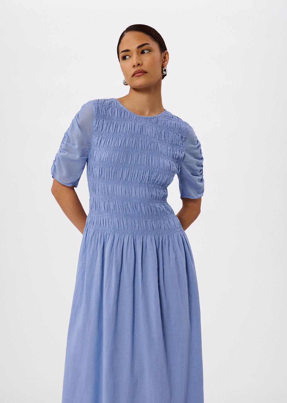 Petite Avery Smocked Dress