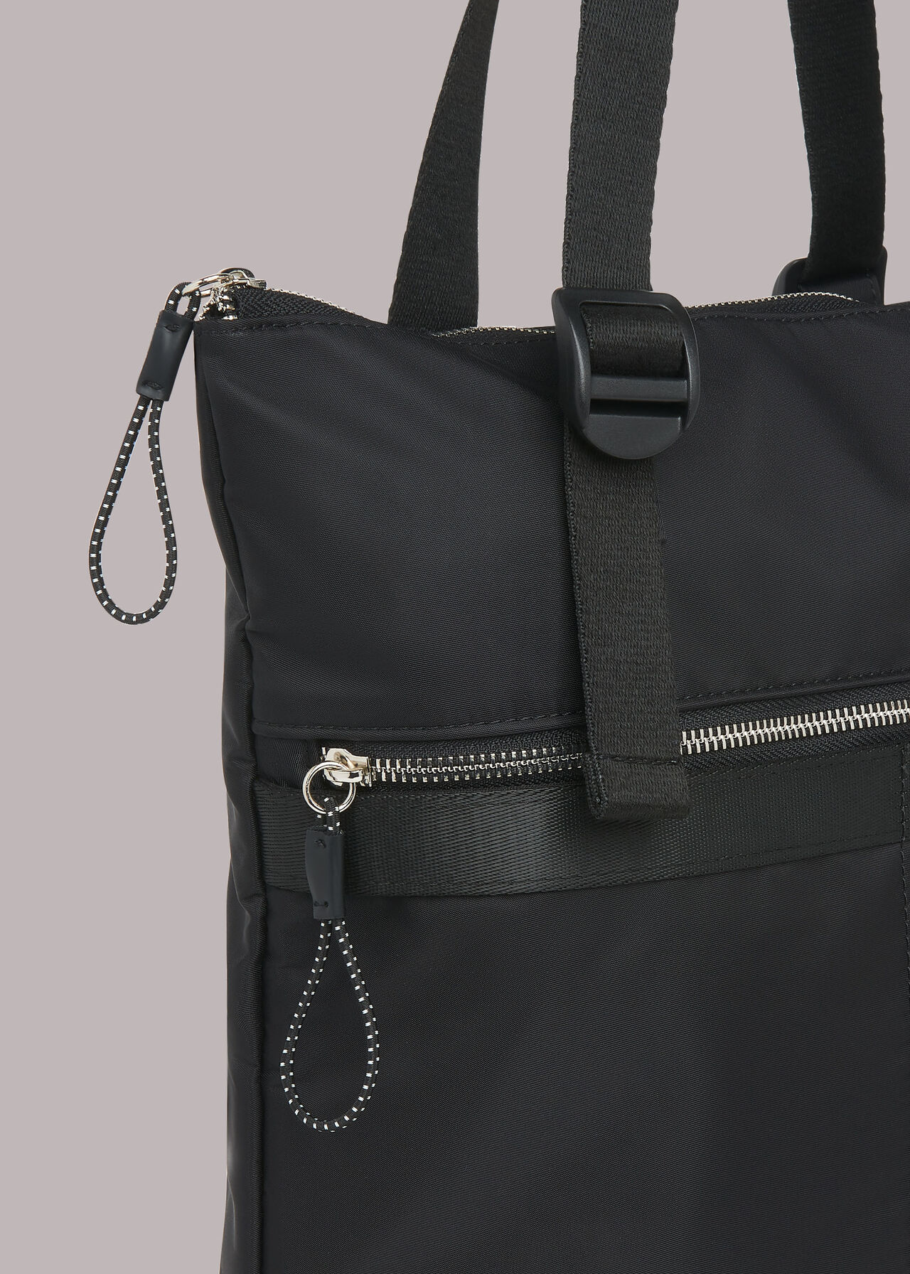 Rona Nylon Tote Bag
