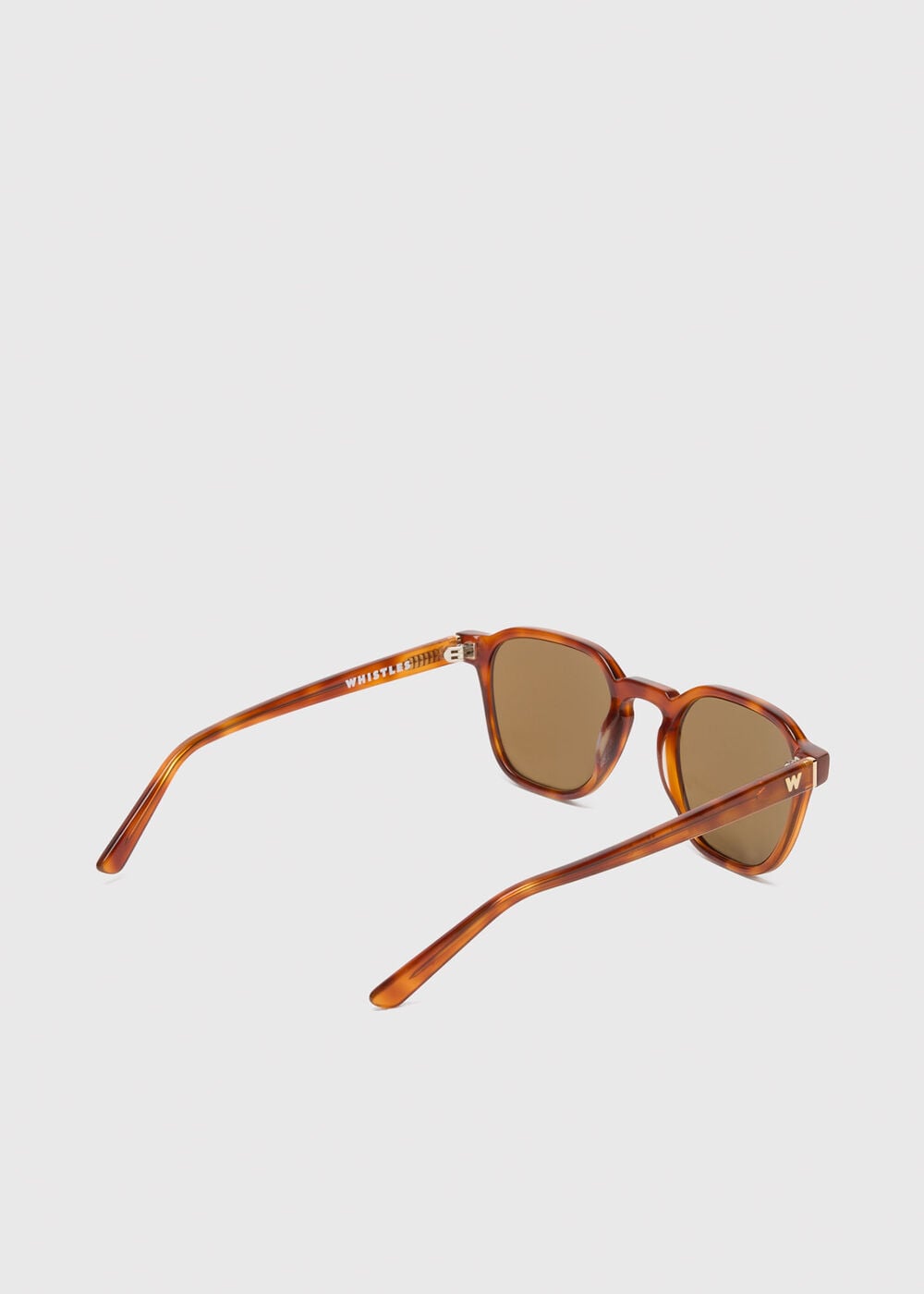 Brown Soft Square Sunglasses