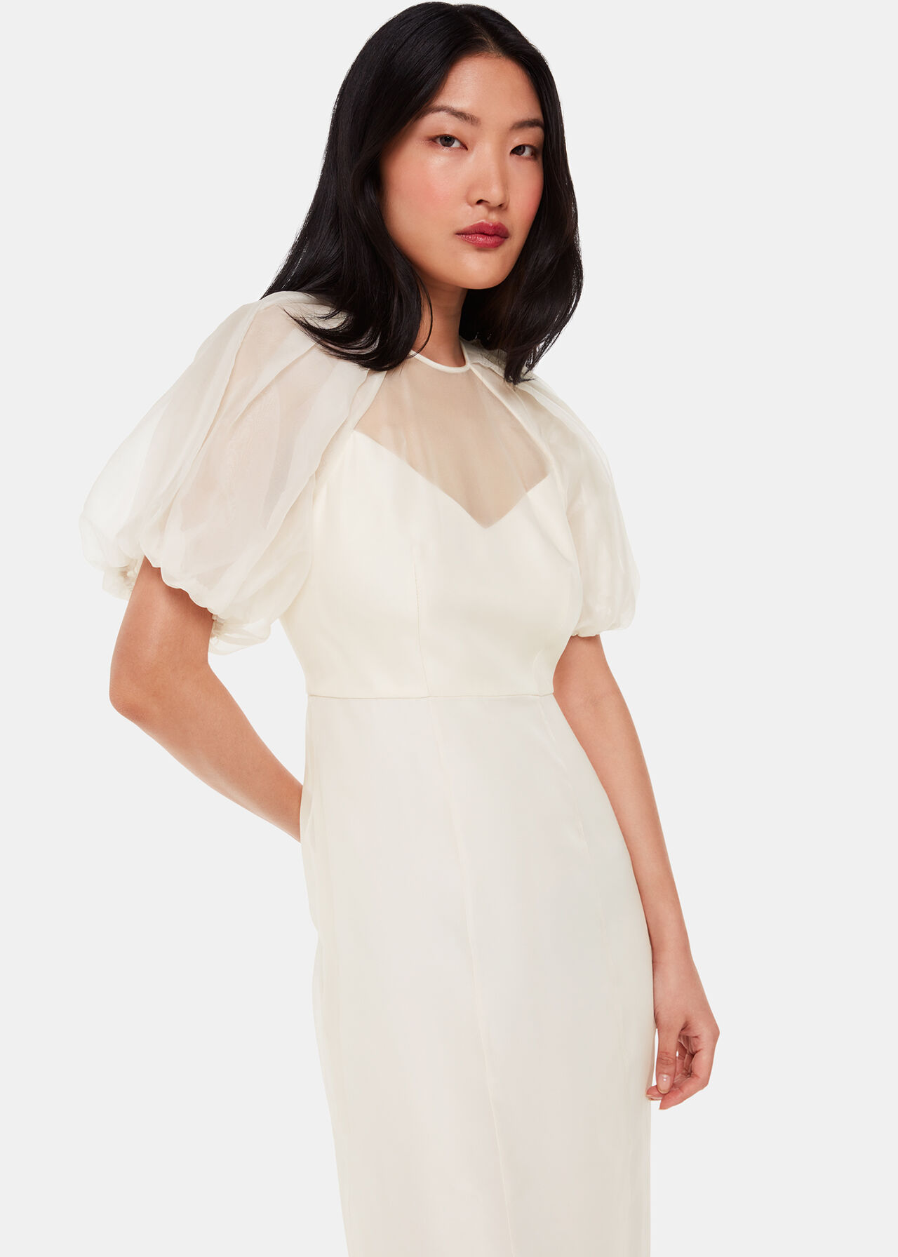 Sabrina Silk Wedding Dress