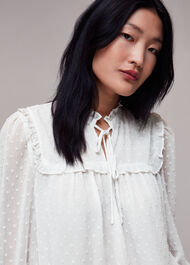 Dobby Collar Top