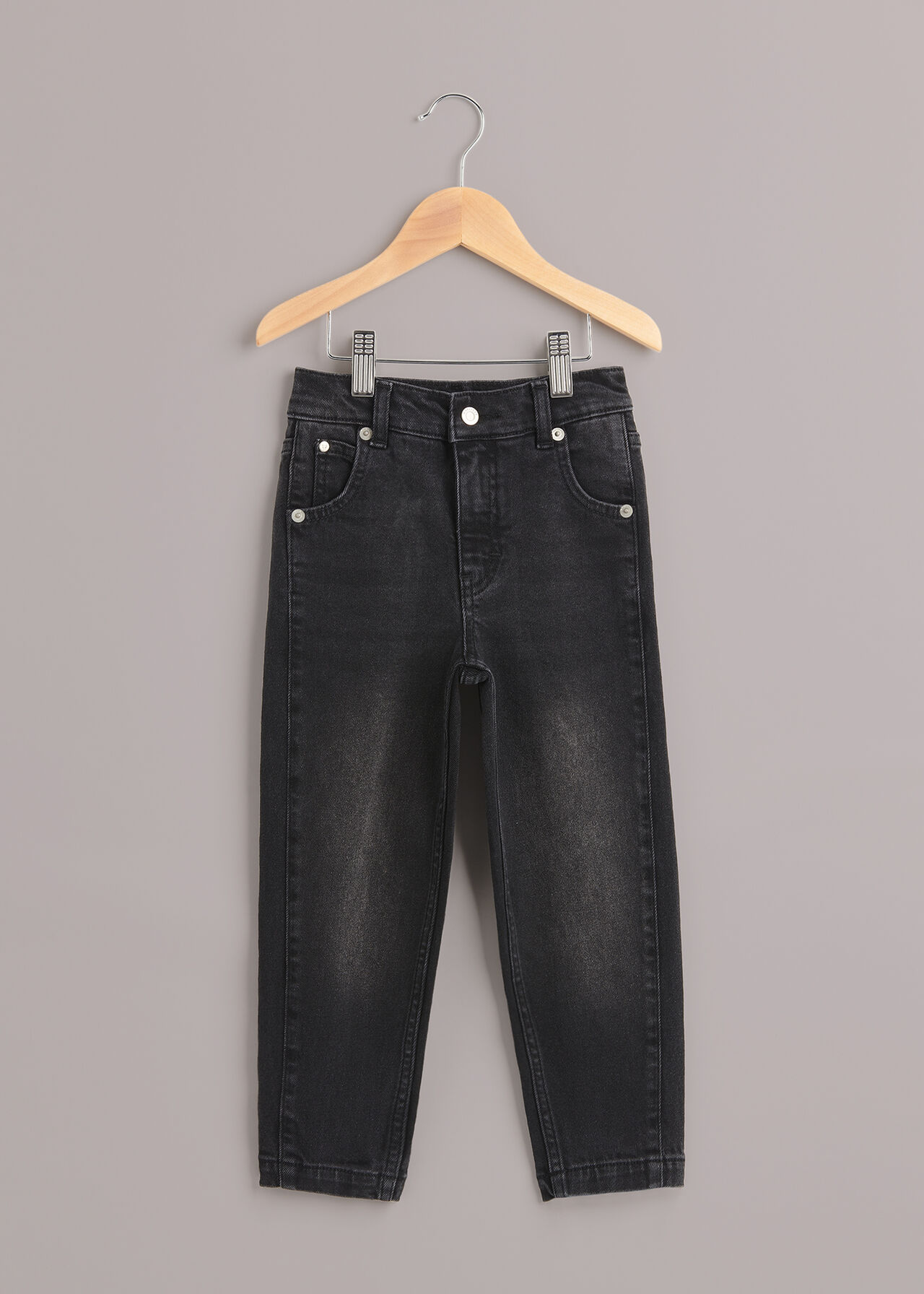 Stretch Barrel Leg Jean