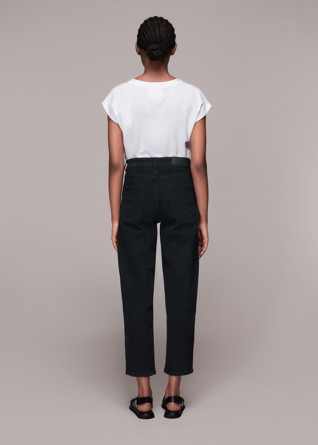 Stretch Barrel Leg Jean