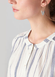 Multi Stripe Paula Blouse White/Multi