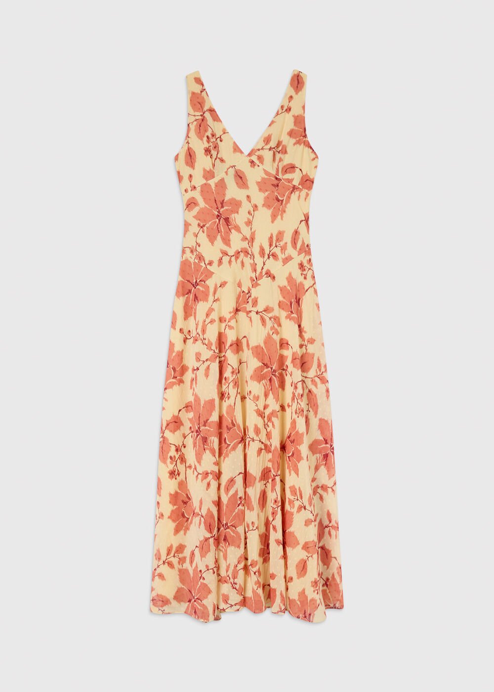 Floral Lily Dobby Maxi Dress