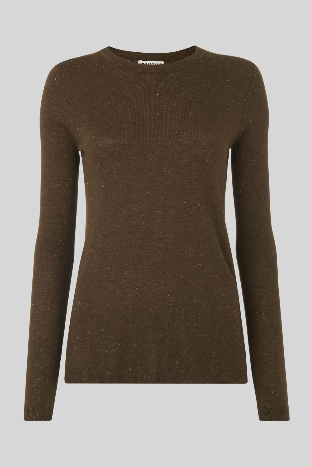 Annie Sparkle Knit Khaki