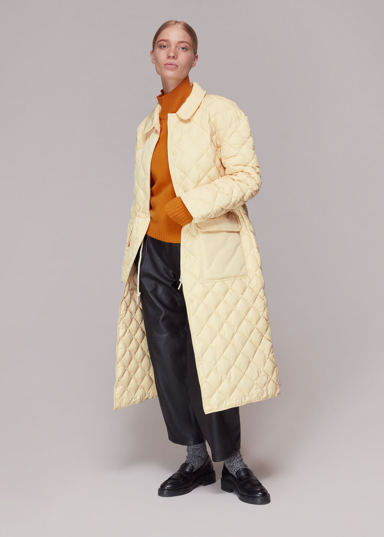 Clelia Quilted Coat