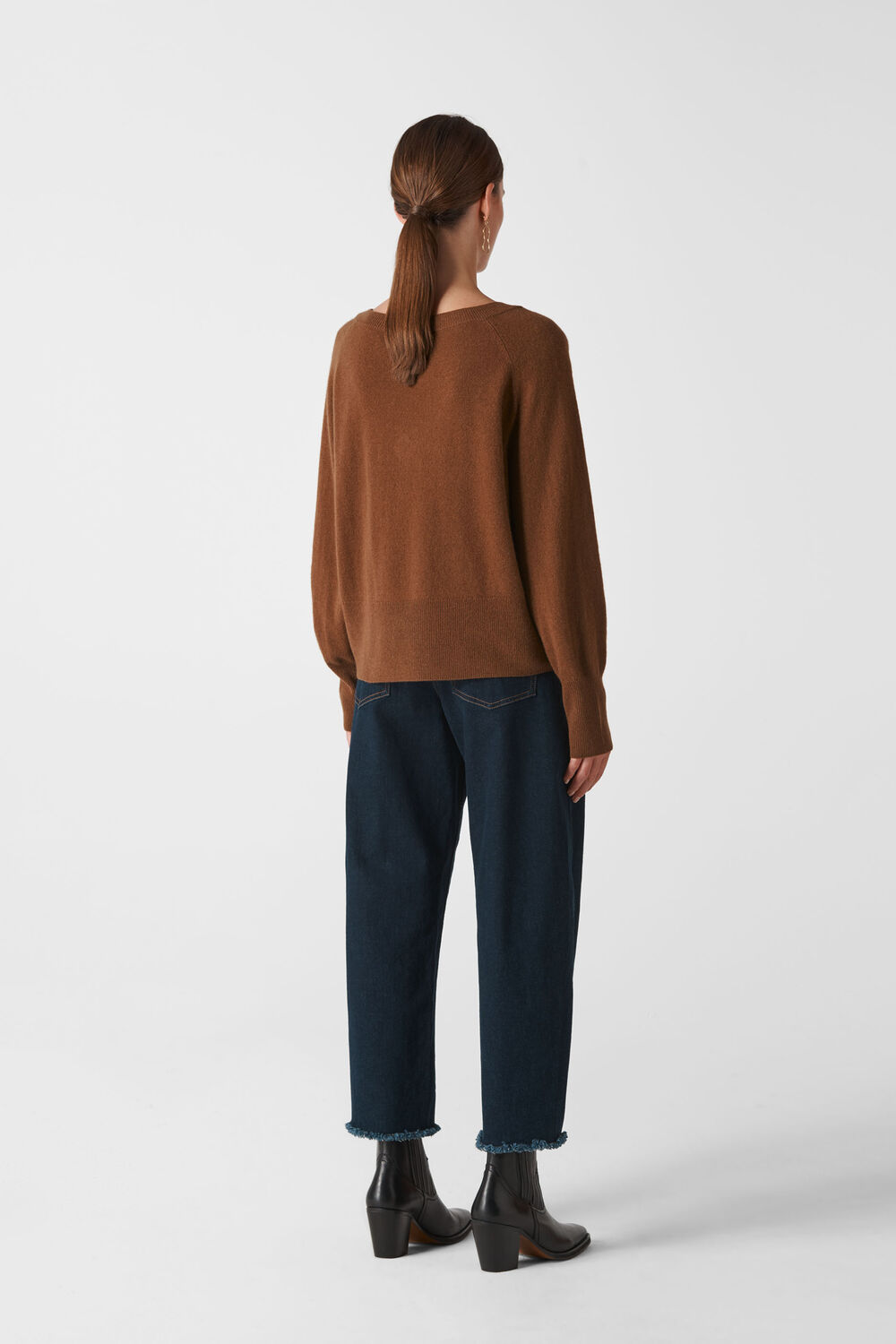Sustainable Cashmere Jumper Camel
