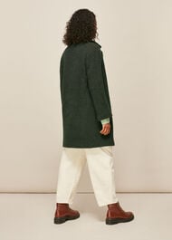 Boucle Double Breasted Coat