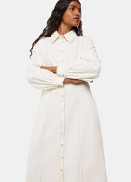 Petite Harlowe Denim Midi Dress