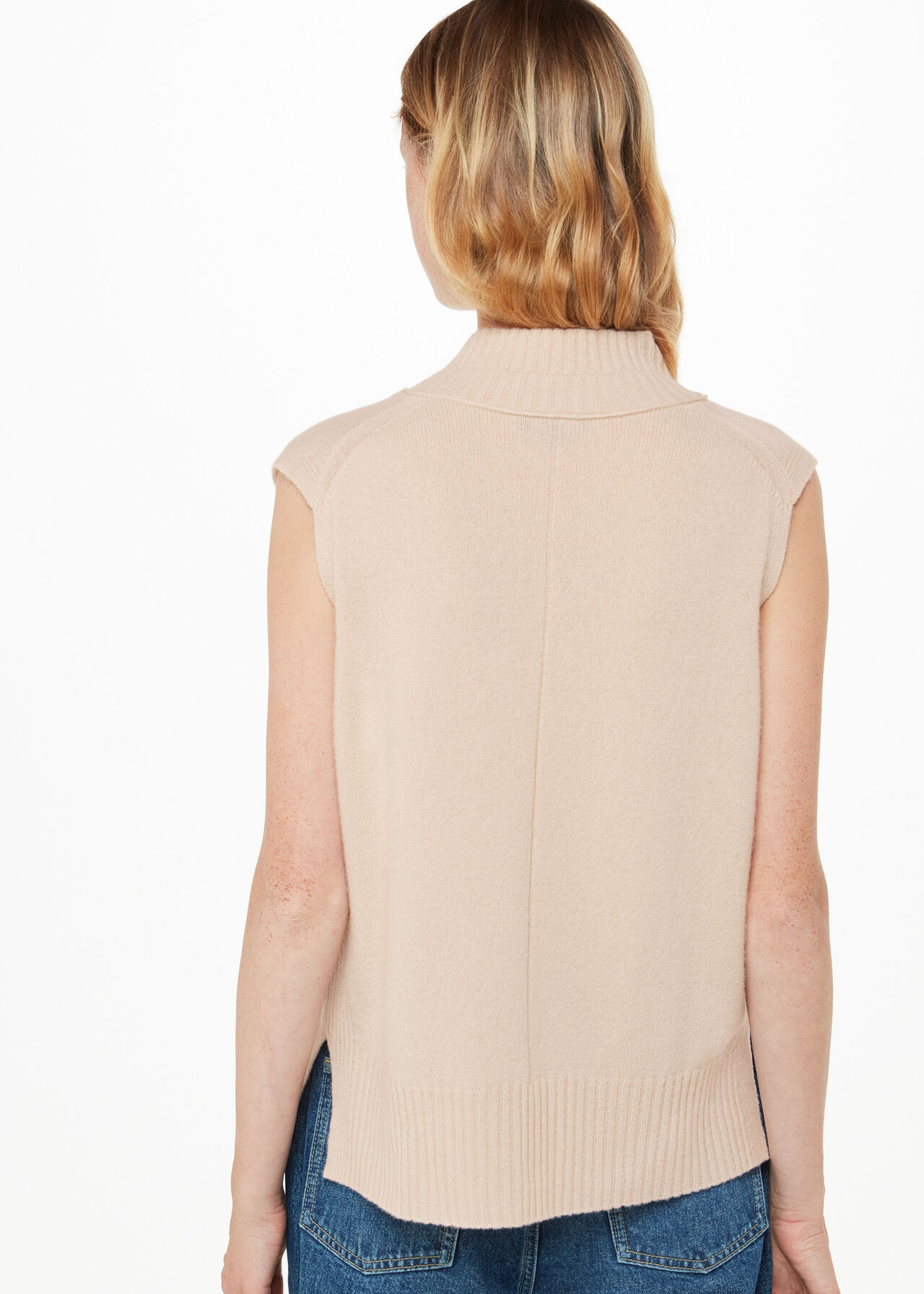 Wool V Neck Tank