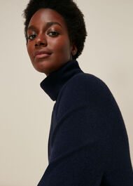 Cashmere Roll Neck Knit