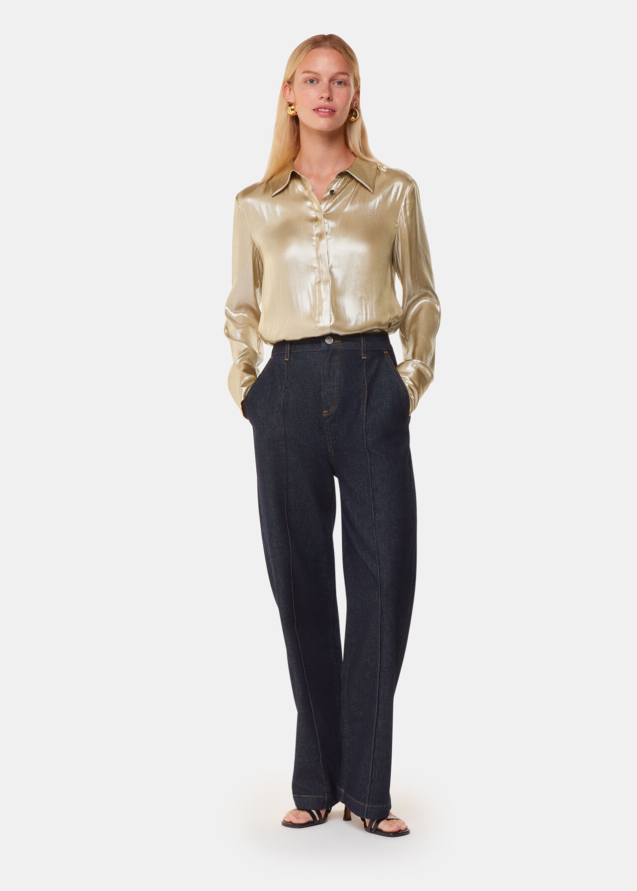 Lucie Metallic Shirt