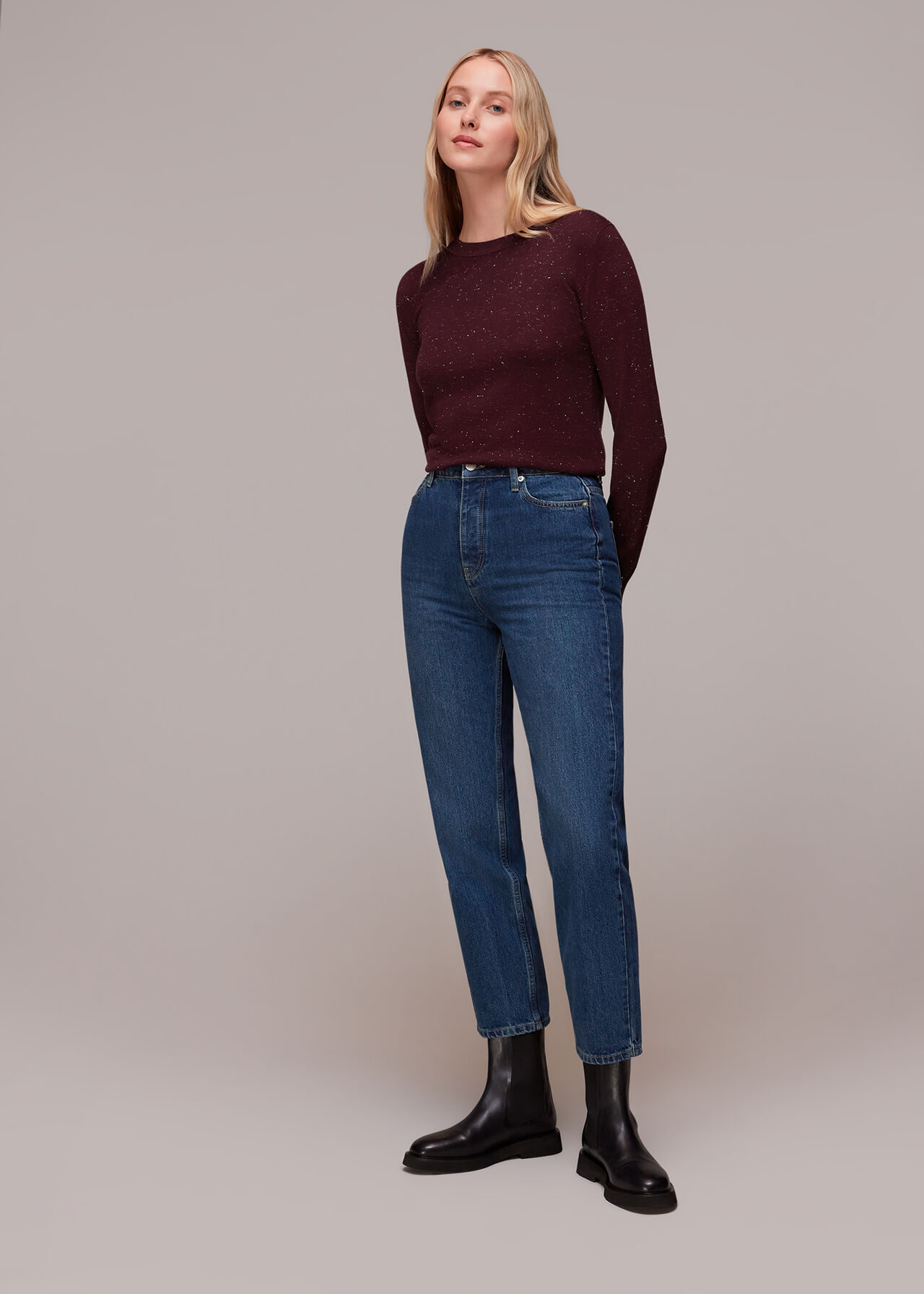 Annie Sparkle Crew Neck
