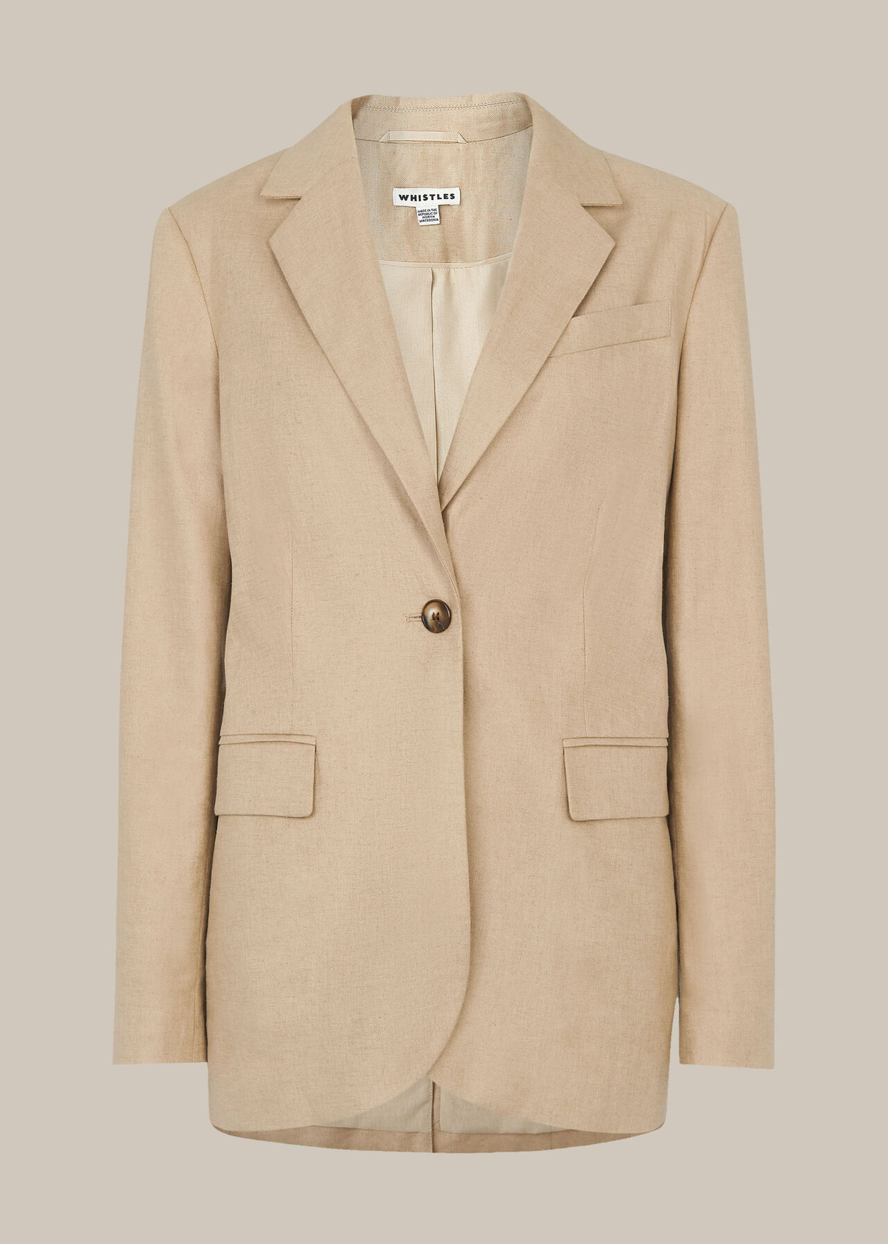 Tailored Neutral Jacket