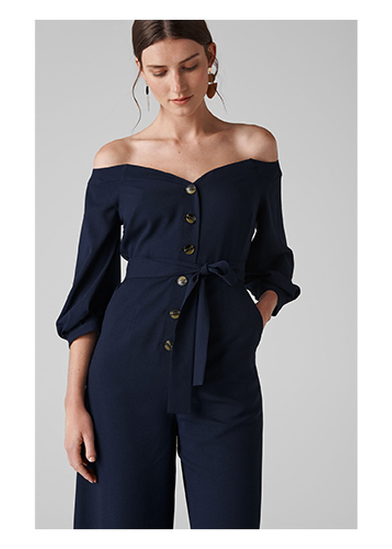 Carina Off Shoulder Jumpsuit