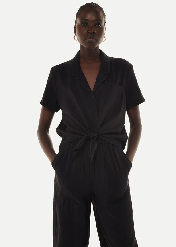 Nicola Tie Front Blouse