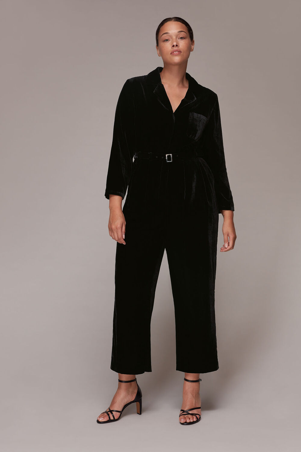 Avery Velvet Jumpsuit
