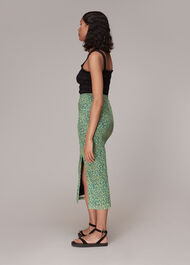 Ditsy Sunflower Mesh Skirt