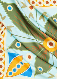 Sahar Botanical Silk Scarf