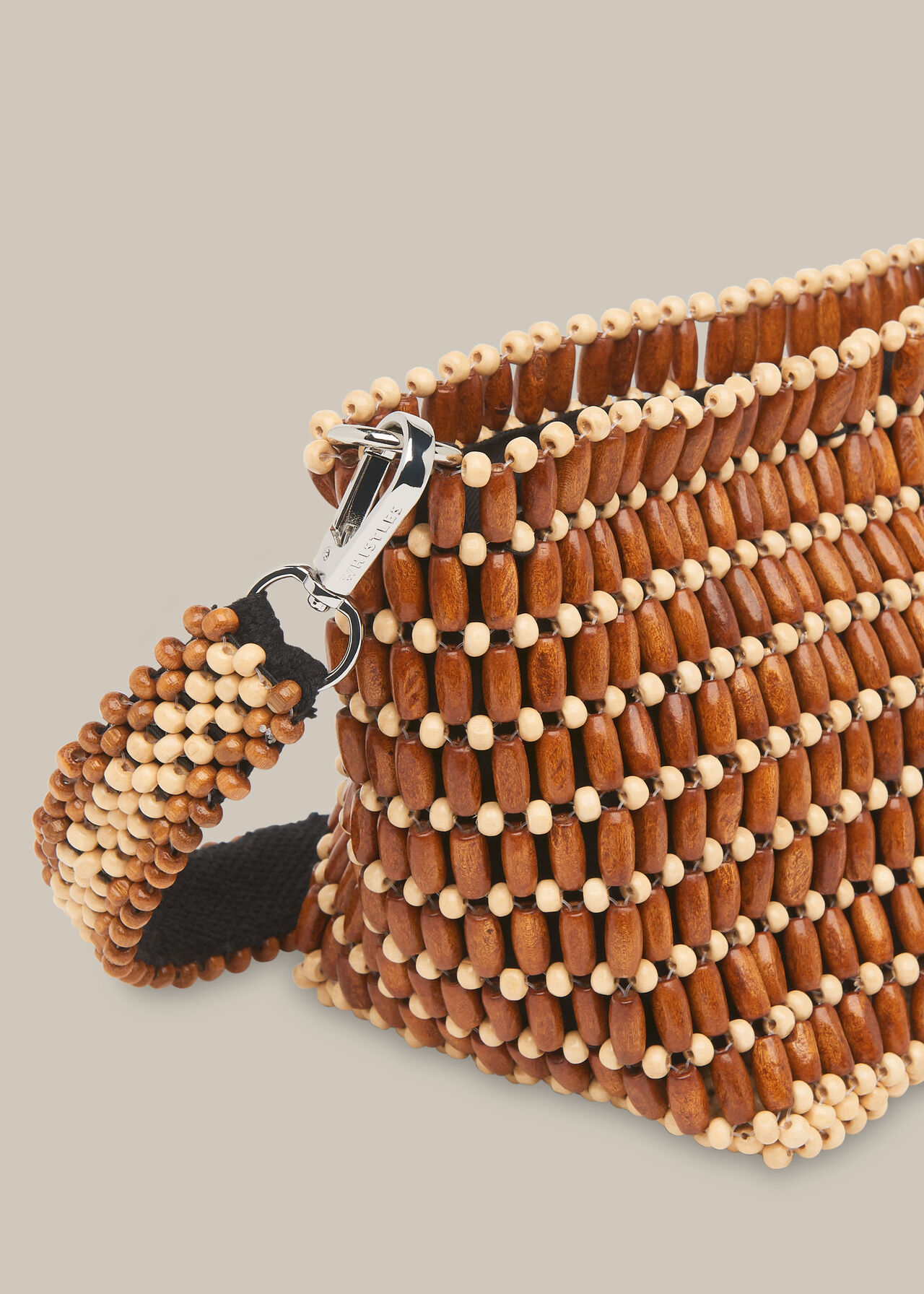 Martha Mini Beaded Bucket Bag