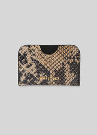 Snake Card Holder Black/Multi