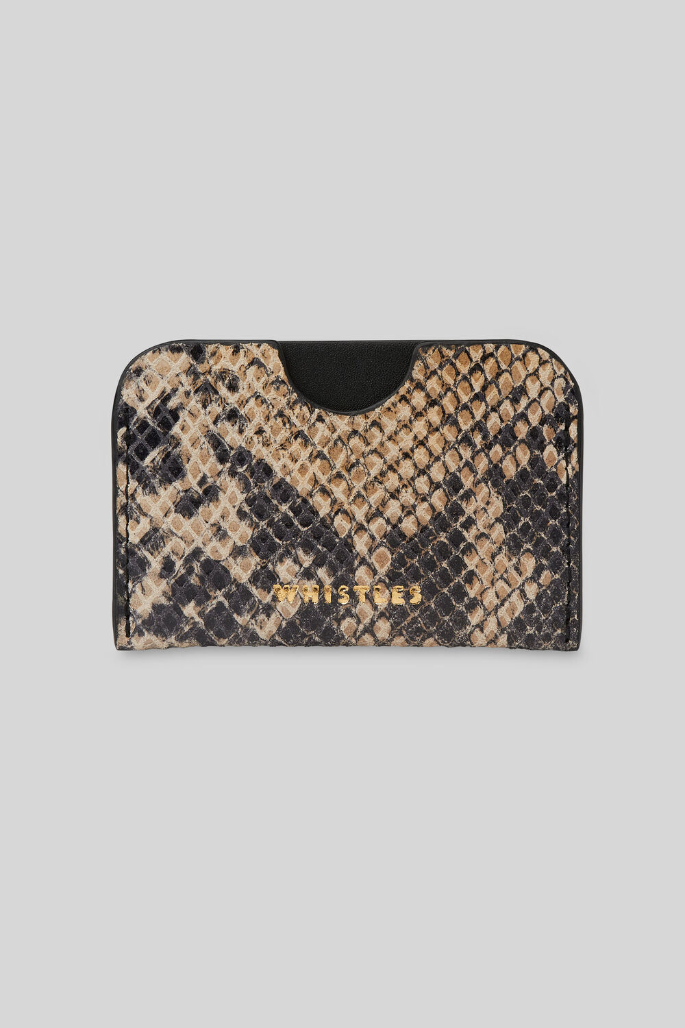 Snake Card Holder Black/Multi