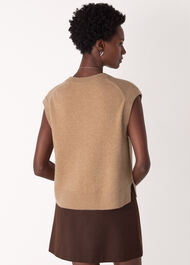 Cashmere V Neck Tank