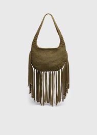 Adaline Fringe Crochet Bag