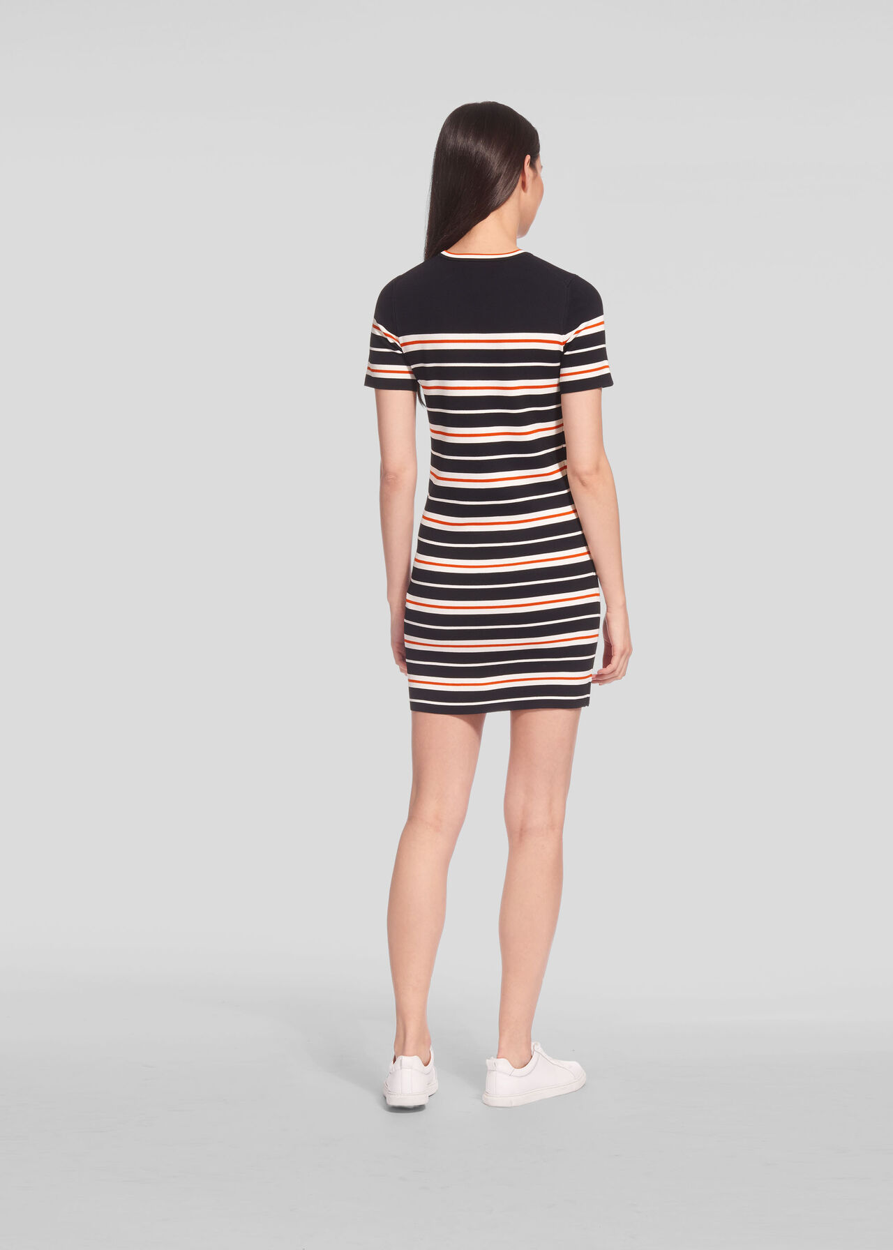 Milano Stripe Knitted Dress Multicolour